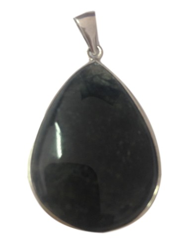 Photo de Pendentif cerclé quartz tourmaline - Encens.fr - Boutique ésotérique en ligne - vente de Pendentif cerclé quartz tourma