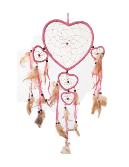 Photo de Attrape-rêves Milly 17 cm - Encens.fr - Boutique ésotérique en ligne - vente de Attrape-rêves Milly 17 cm