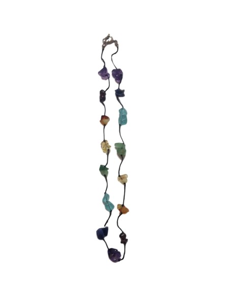 Photo de Parure chips 7 chakras - Encens.fr - Boutique ésotérique en ligne - vente de Parure chips 7 chakras