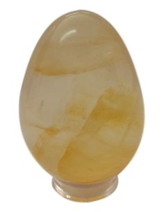 Photo de Oeuf en quartz citriné - Encens.fr - Boutique ésotérique en ligne - vente de Oeuf en quartz citriné