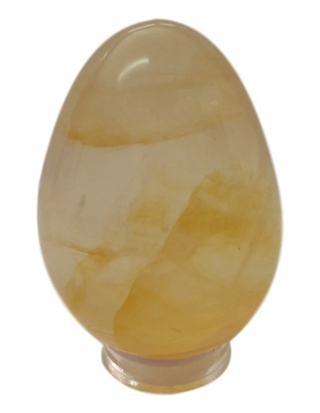 Photo de Oeuf en quartz citriné - Encens.fr - Boutique ésotérique en ligne - vente de Oeuf en quartz citriné