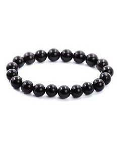 Photo de Bracelet 6 mm en obsidienne oeil céleste - Encens.fr - Boutique ésotérique en ligne - vente de Bracelet 6 mm en obsidie