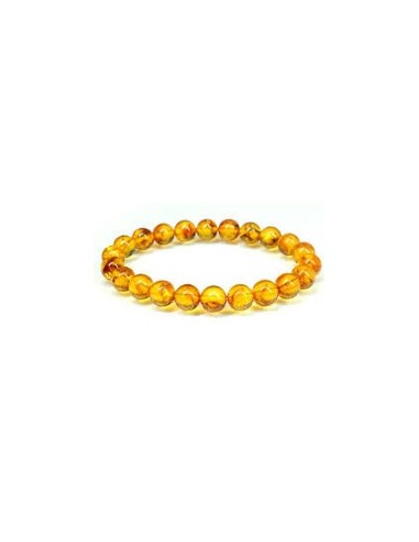 Photo de Bracelet 4 mm en ambre - Encens.fr - Boutique ésotérique en ligne - vente de Bracelet 4 mm en ambre