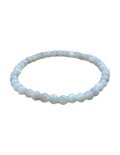Photo de Bracelet 4 mm en opalite - Encens.fr - Boutique ésotérique en ligne - vente de Bracelet 4 mm en opalite
