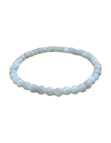 Photo de Bracelet 4 mm en opalite - Encens.fr - Boutique ésotérique en ligne - vente de Bracelet 4 mm en opalite