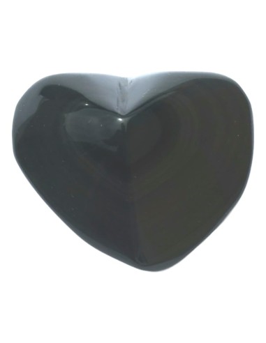 Photo de Coeur Obsidienne ?il céleste 8 cm - Encens.fr - Boutique ésotérique en ligne - vente de Coeur Obsidienne ?il céleste 8 