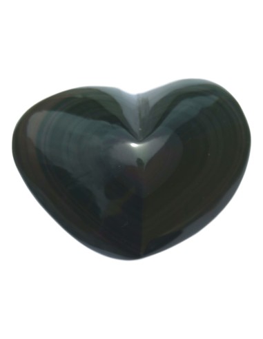 Photo de Coeur Obsidienne ?il céleste 5 cm - Encens.fr - Boutique ésotérique en ligne - vente de Coeur Obsidienne ?il céleste 5 
