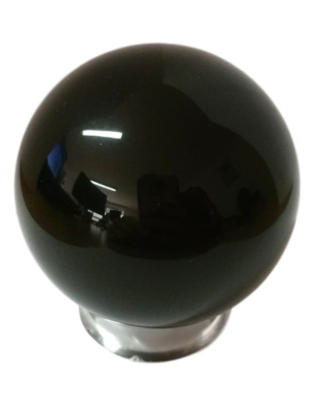 Photo de Sphère en Obsidienne ?il celeste 4 cm - Encens.fr - Boutique ésotérique en ligne - vente de Sphère en Obsidienne ?il ce