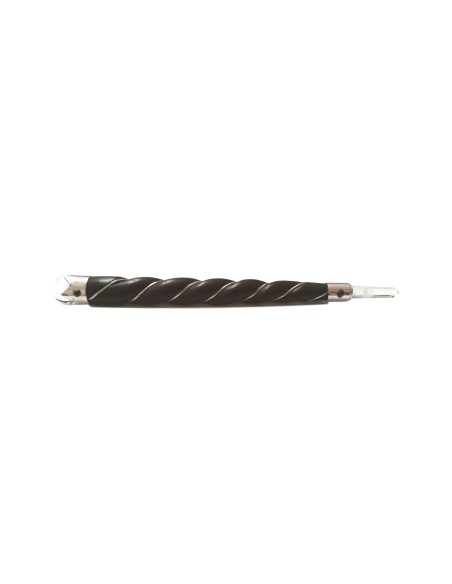 Photo de Baguette wand cristal de roche et bois. - Encens.fr - Boutique ésotérique en ligne - vente de Baguette wand cristal de 