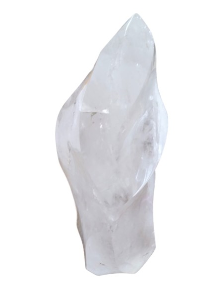 Photo de Flamme en cristal de roche - Encens.fr - Boutique ésotérique en ligne - vente de Flamme en cristal de roche