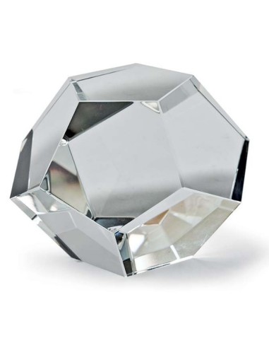 Photo de Dodécaèdre en cristal de roche - Encens.fr - Boutique ésotérique en ligne - vente de Dodécaèdre en cristal de roche