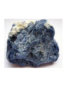 Calcédoine bleu en pierre brute