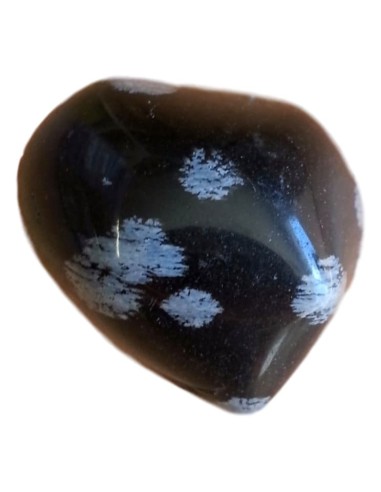 Photo de Obsidienne neige en Pierre roulée 3/4 cm - Encens.fr - Boutique ésotérique en ligne - vente de Obsidienne neige en Pier