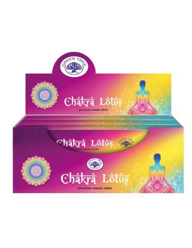 Photo de Encens Chakras Lotus - Encens.fr - Boutique ésotérique en ligne - vente de Encens Chakras Lotus