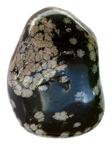 Photo de Obsidienne neige en Pierre roulée 5/6 cm - Encens.fr - Boutique ésotérique en ligne - vente de Obsidienne neige en Pier