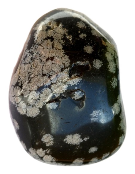 Photo de Obsidienne neige en Pierre roulée 5/6 cm - Encens.fr - Boutique ésotérique en ligne - vente de Obsidienne neige en Pier