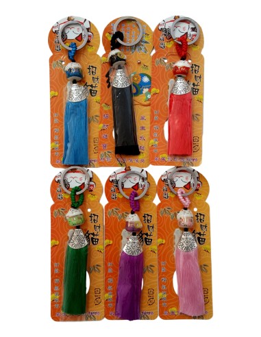 Photo de Porte-clés Maneki neko - Encens.fr - Boutique ésotérique en ligne - vente de Porte-clés Maneki neko