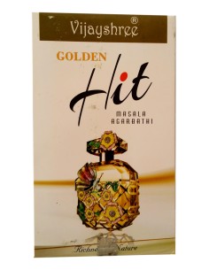 Photo de Boite d'encens 12 étuis de 15 grammes GOLDEN HIT - Encens.fr - Boutique ésotérique en ligne - vente de Boite d'encens 1