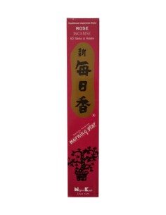 Photo de Encens Japonais MORNING STAR Rose - Encens.fr - Boutique ésotérique en ligne - vente de Encens Japonais MORNING STAR Ro