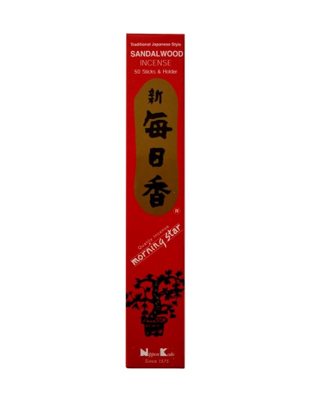 Photo de Encens Japonais MORNING STAR Bois de santal - Encens.fr - Boutique ésotérique en ligne - vente de Encens Japonais MORNI