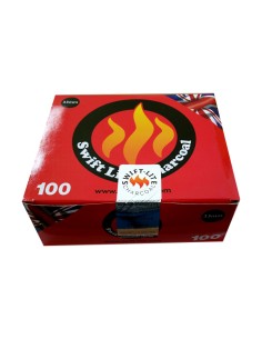 Photo de Carton de 10 rouleaux charbons ardents Swift-lite 33 MM - Encens.fr - Boutique ésotérique en ligne - vente de Carton de