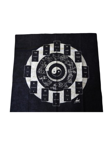Coffret voyance : Tapis de tirage + Bourse + Ancien Tarot