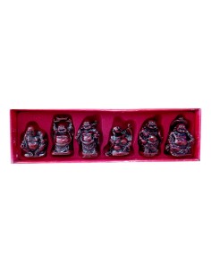 Photo de Coffret de 6 bouddhas rieurs - Encens.fr - Boutique ésotérique en ligne - vente de Coffret de 6 bouddhas rieurs