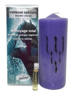 Photo de Bougie ésotérique Mariano "double charge" Super purification - Encens.fr - Boutique ésotérique en ligne - vente de Boug