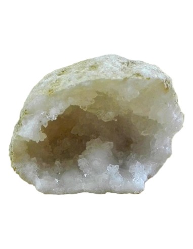 Photo de Demi Géode de cristal de calcite mini - Encens.fr - Boutique ésotérique en ligne - vente de Demi Géode de cristal de ca