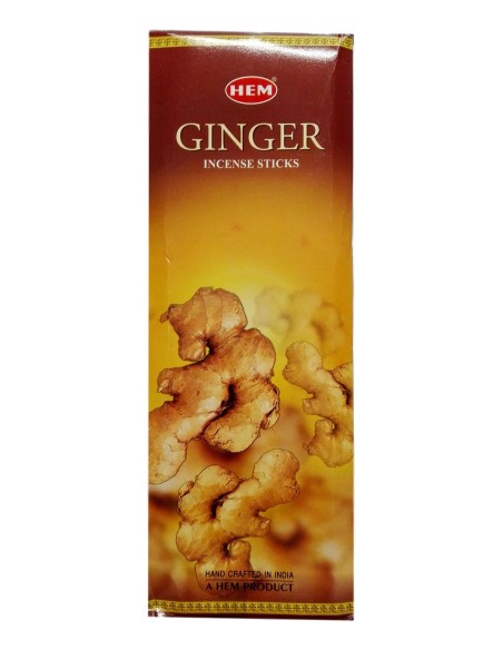 Photo de Encens HEM Gingembre - Encens.fr - Boutique ésotérique en ligne - vente de Encens HEM Gingembre