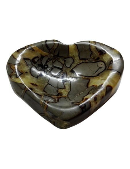 Photo de Coeur en septaria à poser - Encens.fr - Boutique ésotérique en ligne - vente de Coeur en septaria à poser