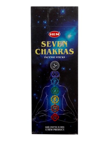 Photo de Encens HEM Seven chakras - Encens.fr - Boutique ésotérique en ligne - vente de Encens HEM Seven chakras