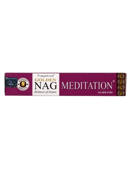 Photo de Encens Golden Nag méditation - Encens.fr - Boutique ésotérique en ligne - vente de Encens Golden Nag méditation