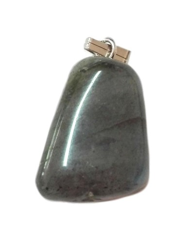 Pendentif triface belière en labradorite