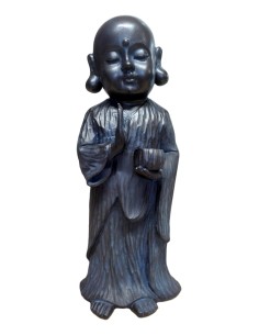 Photo de Statue Moine Shaolin debout 32 cm - Encens.fr - Boutique ésotérique en ligne - vente de Statue Moine Shaolin debout 32 