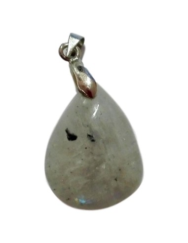 Pendentif avec bélière en pierre de lune - grand modèle