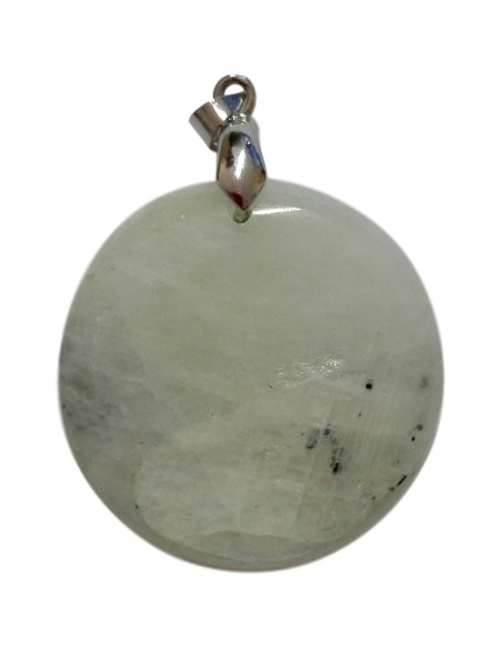 Pendentif avec bélière en pierre de lune - grand modèle