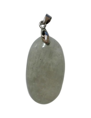 Photo de Pendentif oval avec bélière en pierre de lune - petit modèle - Encens.fr - Boutique ésotérique en ligne - vente de Pend