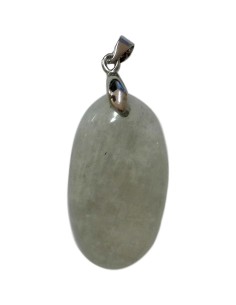 Photo de Pendentif oval avec bélière en pierre de lune - grand modèle - Encens.fr - Boutique ésotérique en ligne - vente de Pend