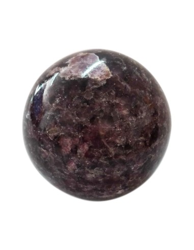 Photo de Sphère en Lépidolite 5 cm - Encens.fr - Boutique ésotérique en ligne - vente de Sphère en Lépidolite 5 cm