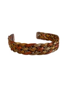 Photo de Jonc artisanal 3 métaux - Encens.fr - Boutique ésotérique en ligne - vente de Jonc artisanal 3 métaux