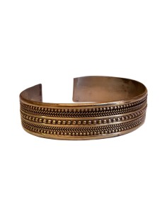 Photo de Jonc artisanal 3 métaux - Encens.fr - Boutique ésotérique en ligne - vente de Jonc artisanal 3 métaux 2