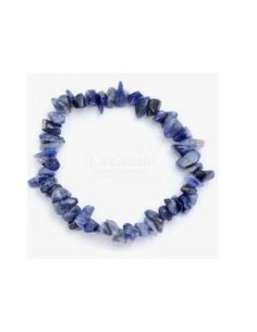Photo de Bracelet chips en sodalite - Encens.fr - Boutique ésotérique en ligne - vente de Bracelet chips en sodalite