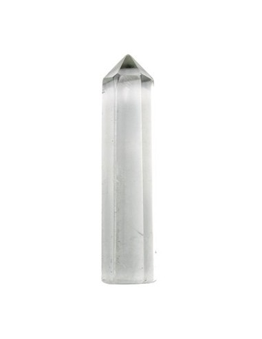 Photo de Pointe de cristal de roche facetté de 3 à 4 cm - Encens.fr - Boutique ésotérique en ligne - vente de Pointe de cristal 