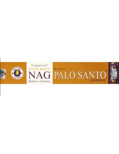 Photo de Encens Golden Nag Palo Santo - Encens.fr - Boutique ésotérique en ligne - vente de Encens Golden Nag Palo Santo