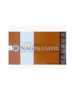 Photo de Boite d'encens 12 étuis de 15 grammes GOLDENNag Palo santo - Encens.fr - Boutique ésotérique en ligne - vente de Boite 