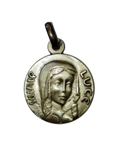 Photo de Médaille en argent Sainte Lucie - Encens.fr - Boutique ésotérique en ligne - vente de Médaille en argent Sainte Lucie