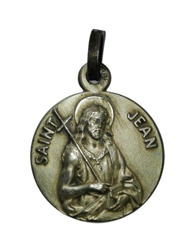 Photo de Médaille en argent Saint Jean - Encens.fr - Boutique ésotérique en ligne - vente de Médaille en argent Saint Jean