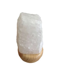 Photo de Lampe minérale en cristal de roche brut - Encens.fr - Boutique ésotérique en ligne - vente de Lampe minérale en cristal