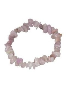 Photo de Bracelet chips kunzite - Encens.fr - Boutique ésotérique en ligne - vente de Bracelet chips kunzite
